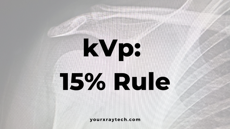 kVp: 15% Rule